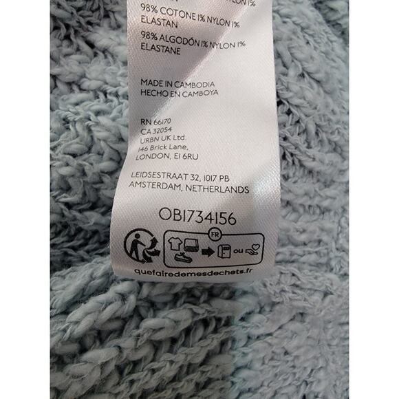 Anthropologie Crewneck Batwing Knit Sweater Size Large Fisherman OB1734156 - Picture 12 of 12